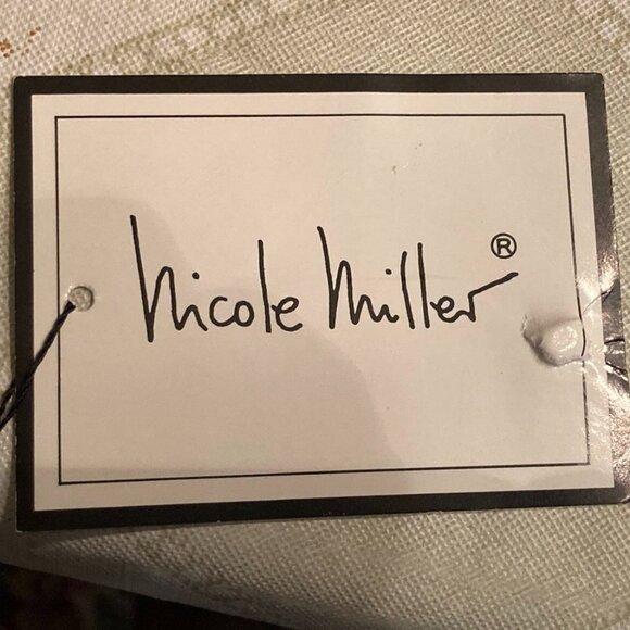 Nicole Miller Mercedes Benz 100% Silk Vest Car Rare 1995 Medium M NEW - Picture 10 of 11